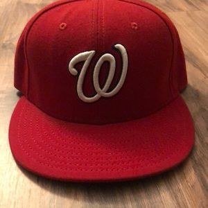 Washington Nationals MLB fitted cap